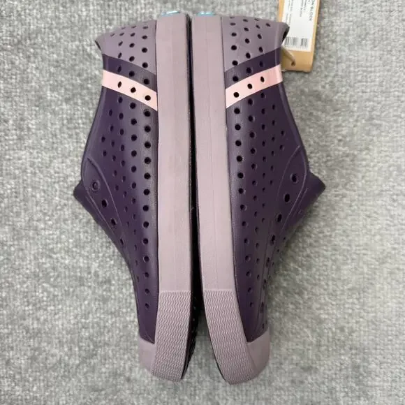 Native Shoes Youth Size 5 Purple Pink Jefferson Block Perforated Slip On EVA - Picture 10 of 12